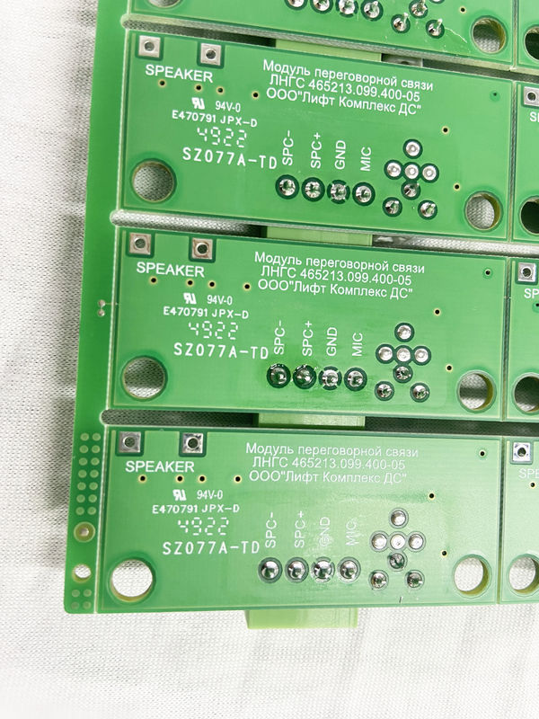 High End 2 Layers PCB Intercom Module Electronics Printed PCB Assembly