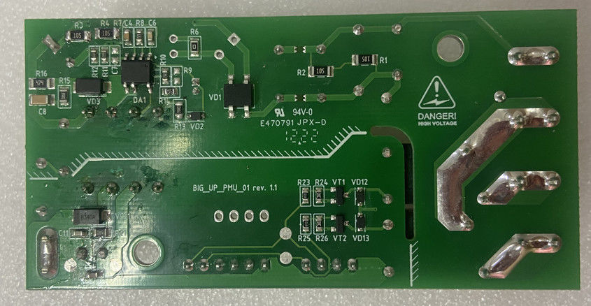 1.0mm PCBA 15V 3A FR4 PCB SMT DIP Assembly Heating Fan Power Supply Board
