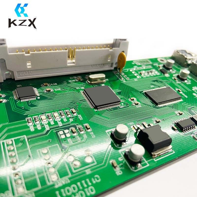 White Solder Mask Electronic Single Sided Board Assembly